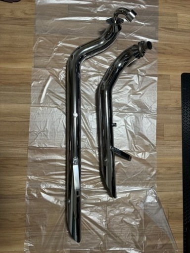 ドラッグスター400  ファットストリングスラッシュマフラー