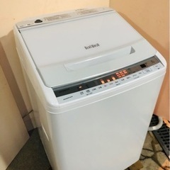 日立 全自動電気洗濯機 ビートウォシュ BW-V80F 8kgの画像