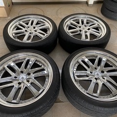 ランクル200 レクサスLX WORK LS 24インチ　タイヤ...