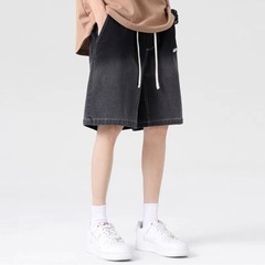未使用 ジーンズ ショートパンツ メンズ デニム ハーフパンツ ...