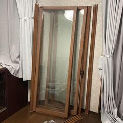 [引取限定] 二重窓内窓LIXILインプラス引違い窓 YP-9996-CFNG 3813026の画像