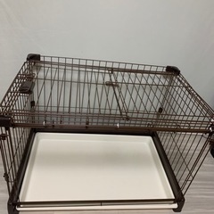 ペット ゲージ 犬　子犬の画像
