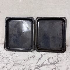  18336   オーブン用天板　角皿 2枚   ◆大阪市内・東...