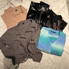 軽めのアウターセット