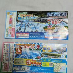 千葉こどもの国/蓮沼ウォーターガーデン 子供無料券