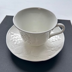 未使用☆ウェッジウッド ストロベリー&ヴァイン  カップ&ソーサー