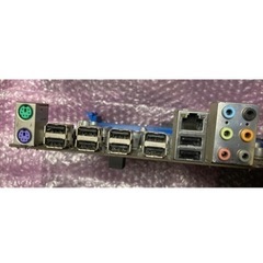 中古マザーボード、CPU(グリス付き)の画像