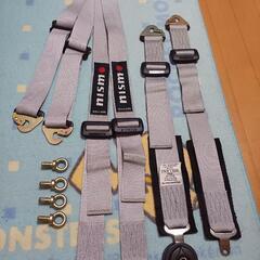 当時物 ニスモ ウイランズ製 4点シートベルト ニスモ品番868...