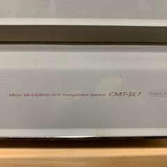 SONY ミニコンポ　CMT-SE7の画像