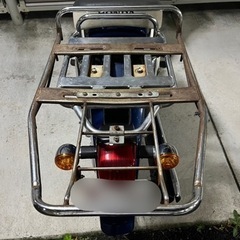 スーパーカブ用 大型リアキャリア　【ジャンク品】の画像