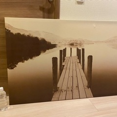 【IKEA】BJORKSTA ビョルクスタ　アートパネル78×1...