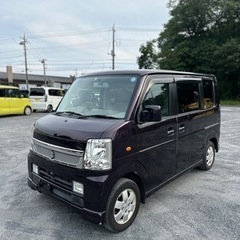 8万キロ台/エブリィワゴン/PZターボ/車検丸2年/キーレス/左...