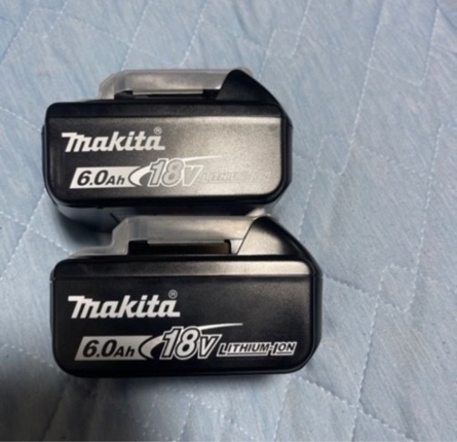 マキタ  バッテリー  BL1860B
  2個セット  新品