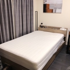 無印良品 MUJI 高密度ポケットコイルマットレス セミダブル スチール