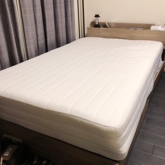 無印良品 MUJI 高密度ポケットコイルマットレス セミダブル スチール