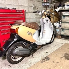 ☆安心の点検整備.動画☆スズキ レッツ4 パレット Fi CA41A☆消耗品抜群仕上げでお買い得乗り出し！希少なパールベージュカラーがおしゃれです！の画像