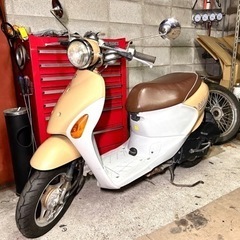 ☆安心の点検整備.動画☆スズキ レッツ4 パレット Fi CA41A☆消耗品抜群仕上げでお買い得乗り出し！希少なパールベージュカラーがおしゃれです！の画像