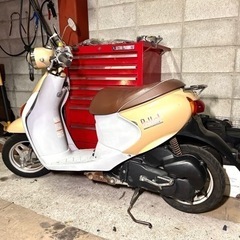 ☆安心の点検整備.動画☆スズキ レッツ4 パレット Fi CA41A☆消耗品抜群仕上げでお買い得乗り出し！希少なパールベージュカラーがおしゃれです！の画像