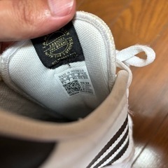 アディダス  25.5 adidasスニーカー　中古の画像