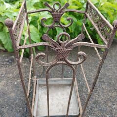 アンティーク 傘立て 高さ45cm 幅20cm ×20cm