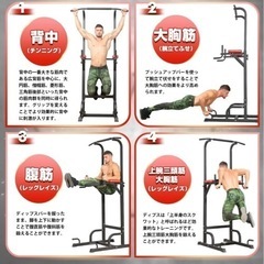 【値下げ】ぶら下がり健康器 マルチジム チンニングマシン　懸垂マシン の画像