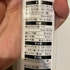 ガラコ　ワイパーゴム　2本セットの画像