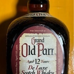 未開栓　オールドパー12年　750ml  43%  の画像
