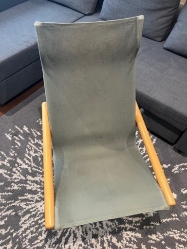 ニーチェアX ロッキング ナチュラル／グレー