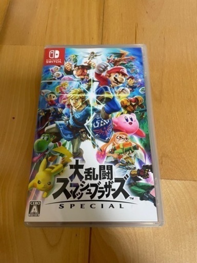 値下げしました！Nintendo Switch 大乱闘スマッシュブラザーズ