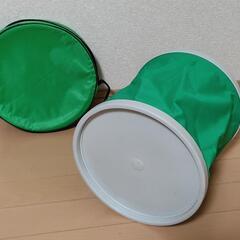 キャンプ BBQ 折りたたみバケツ 水入れの画像