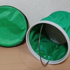 キャンプ BBQ 折りたたみバケツ 水入れの画像