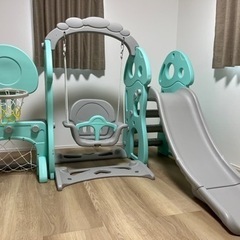 子供用滑り台　ブランコ　決まりました