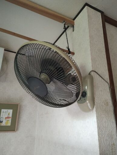 壁付用扇風機