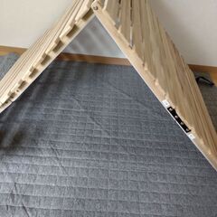 折りたたみすのこベッドの画像