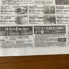 伊藤園ホテルズ割引券　２