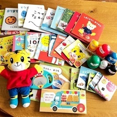 しまじろうパペット　絵本　はなちゃんお世話セット
