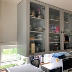 キッチン吊り下げ収納　戸棚