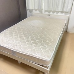 【無料】ダブルベットマットレスのみ(ポケットコイル)