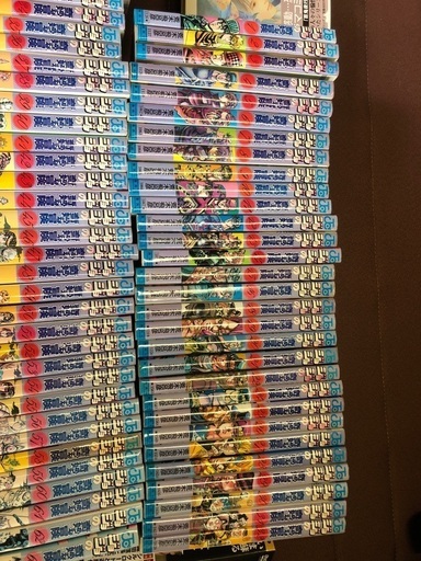 漫画、コミック週刊少年ジャンプ。 ジョジョの奇妙な冒険、残念。全巻セット