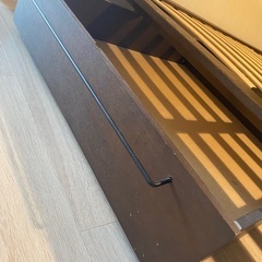 0円‼️ 無印良品　ダブルベッドの画像