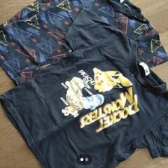 ポケモンTシャツ.男児服 7 枚(サイズ:140)半袖半ズボンキッズ服の画像