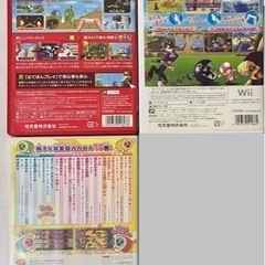 【取引成立】wii人気ソフトわいわい遊べる3本セット　マリオ系、太鼓の達人　起動確認済の画像