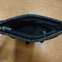 レトロ ビーズ ショルダーバッグの画像