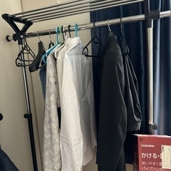 パイプハンガー、部屋干し家具の画像