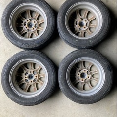 【お話中 】タイヤホイールセット155 65  R13    の画像