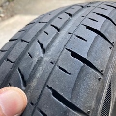 【お話中 】タイヤホイールセット155 65  R13    の画像