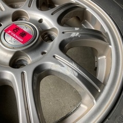 【お話中 】タイヤホイールセット155 65  R13    の画像