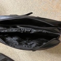 未使用品　レザービジネスバッグの画像