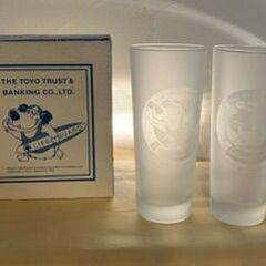 値下げ↓ケンケン　タンブラーセット（東洋信託銀行ノベルティ※未使用）の画像