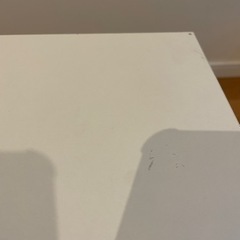 無料でお譲り　IKEA LACK サイドテーブル　ホワイトの画像
